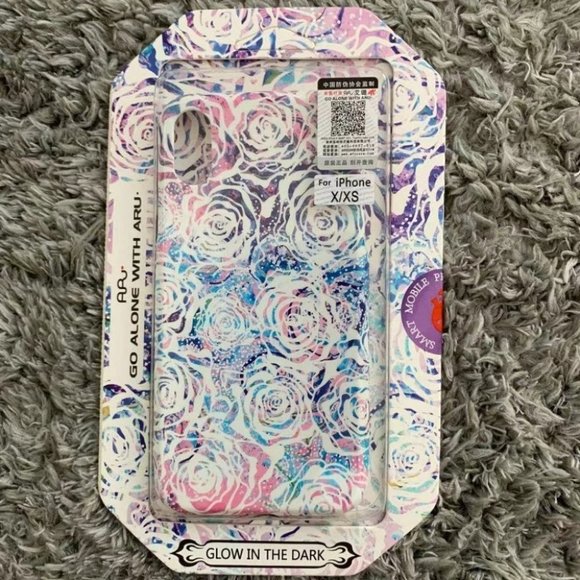 iPhone X / iPhone XS  tpu gold stamp pattern Phone case - Picture 2 of 10